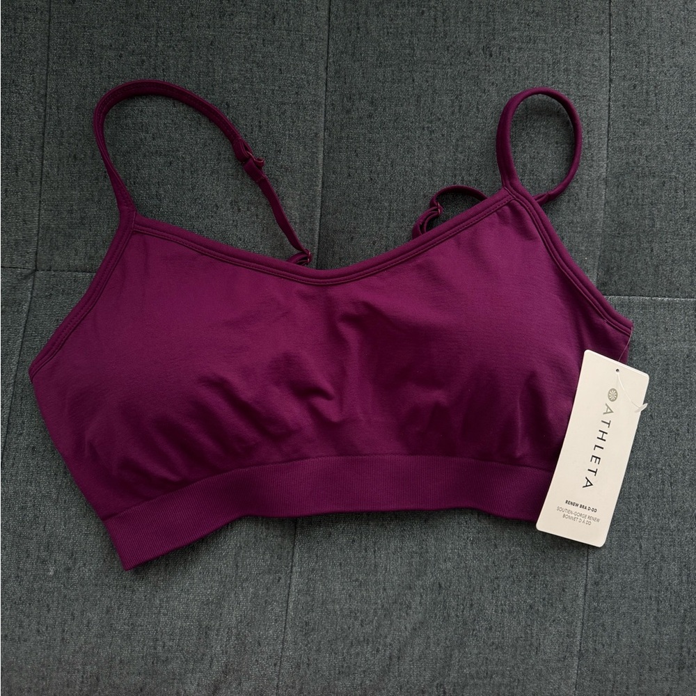 Athleta Renew Bra D-DD New With Tags M